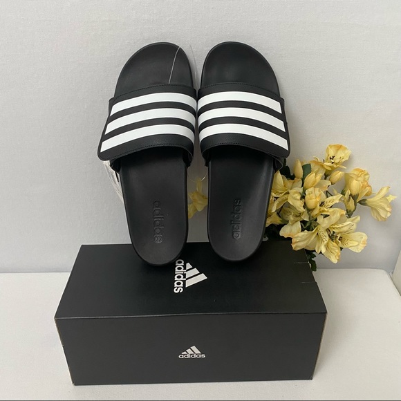 Adidas adilette comfort adjustable unisex sandals - Picture 2 of 6